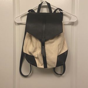 Deux Lux Black and White Backpack